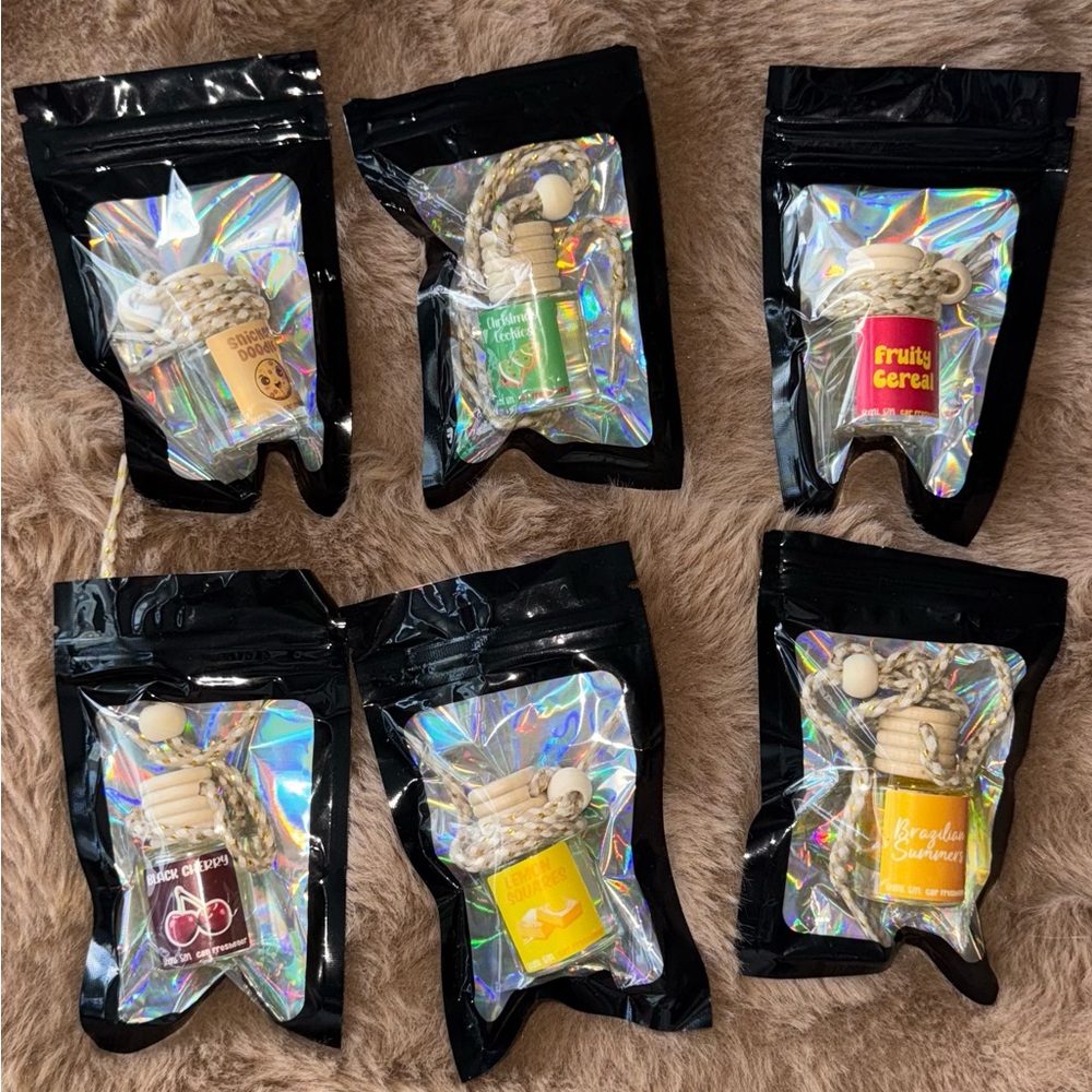 Assorted Scented Car Air Fresheners